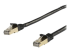 StarTech.com 10m CAT6A Ethernet Cable, 10 Gigabit Shielded Snagless RJ45 100W PoE Patch Cord, CAT 6A 10GbE STP Network Cable w/Strain Relief, Black, Fluke Tested/UL Certified Wiring/TIA - Höger vinkel
