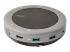 StarTech.com USB-C Conference Speaker Mini Dock, Portable Boardroom Speaker and Multiport Adapter, USB-C to VGA or 4K 60Hz HDMI, 2x USB-A (5Gbps) Hub, Mic/Speaker - Ovansidan
