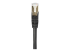 StarTech.com 10m CAT6A Ethernet Cable, 10 Gigabit Shielded Snagless RJ45 100W PoE Patch Cord, CAT 6A 10GbE STP Network Cable w/Strain Relief, Black, Fluke Tested/UL Certified Wiring/TIA - Närbild