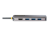 StarTech.com USB C-multiportadapter, 4K 60 Hz HDMI Video, 3-portars 5 Gbps USB-A-hubb, 100 W USB strömförsörjning Pass-Through, GbE, SD/MicroSD, 30 cm kabel, resedocka, dockningsstation för bärbar dator - Tillbaka
