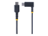 StarTech.com 6in (15cm) USB C Charging Cable Right Angle, 60W PD 3A, Heavy Duty Fast Charge USB-C Cable, USB 2.0 Type-C, Durable and Rugged Aramid Fiber, S20/iPad/Pixel - Framsidan