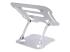StarTech.com Laptop Stand for Desk, Ergonomic Laptop Stand Adjustable Height, Aluminum, Portable, Supports up to 22lb (10kg), Foldable Laptop Holder for Desk - Tillbaka