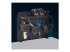 StarTech.com Clamp-On Pegboard with Accessories, 16.5 x 12.5in (42 x 32cm), Steel Pegboard, Desktop Storage Organizer, Desk Mount Peg Board, Black monteringskomponent - Vänster vinkel