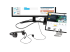 StarTech.com USB-C-multiportadapter - Höger vinkel