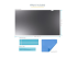 StarTech.com 22-inch 16:9 Computer Monitor Privacy Filter, Anti-Glare Privacy Screen with 51% Blue Light Reduction, Black-out Monitor Screen Protector w/+/- 30 deg. Viewing Angle, Matte and Glossy Sides (2269-PRIVACY-SCREEN) - Framsidan