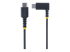 StarTech.com 3ft (1m) USB C Charging Cable Right Angle, 60W PD 3A, Heavy Duty Fast Charge USB-C Cable, USB 2.0 Type-C, Durable and Rugged Aramid Fiber, S20/iPad/Pixel - Framsidan