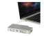 StarTech.com 4-i-1 USB-C-videoadapter med flera portar - Höger vinkel