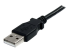 StarTech.com 91 cm svart USB 2.0-förlängningskabel A till A – M/F - Höger vinkel