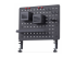 StarTech.com Clamp-On Pegboard with Accessories, 16.5 x 12.5in (42 x 32cm), Steel Pegboard, Desktop Storage Organizer, Desk Mount Peg Board, Black monteringskomponent - Höger vinkel