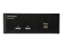 StarTech.com DisplayPort KVM-switch med 2 portar för dubbla skärmar - Framsidan