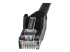 StarTech.com 10m LSZH CAT6 Ethernet Cable, 10 Gigabit Snagless RJ45 100W PoE Network Patch Cord with Strain Relief, CAT 6 10GbE UTP, Black, Individually Tested/ETL, Low Smoke Zero Halogen - Närbild