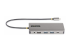 StarTech.com USB-C Triple-Monitor Multiport Adapter, HDMI/DP/Card Reader - Tillbaka
