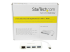 StarTech.com USB-C-hubb med 3 portar och Gigabit Ethernet - Framsidan